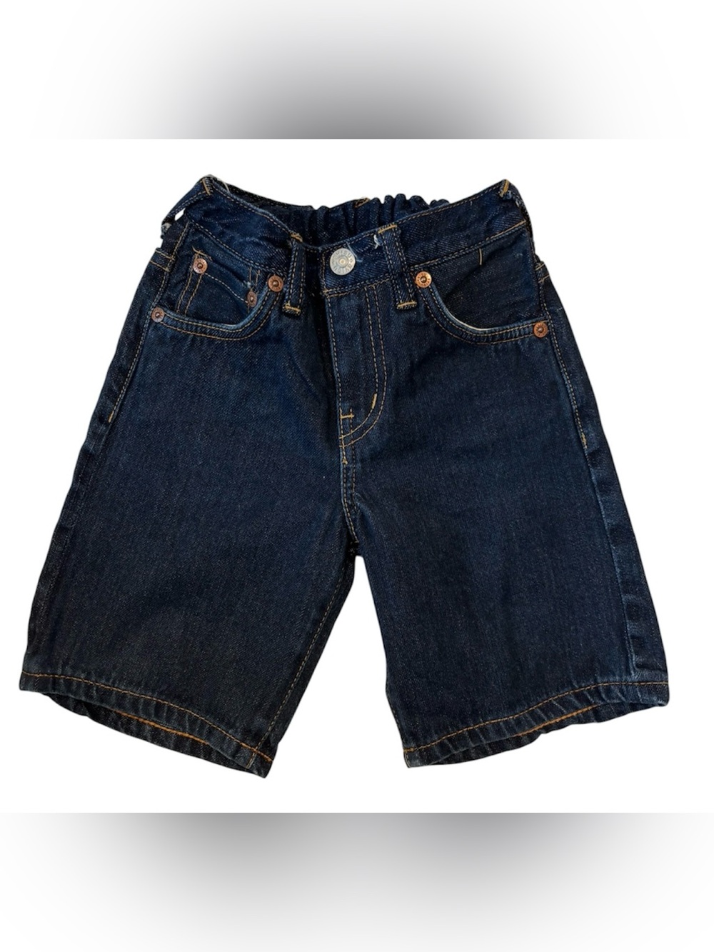 Boy Jean shorts, size 5-6Y
